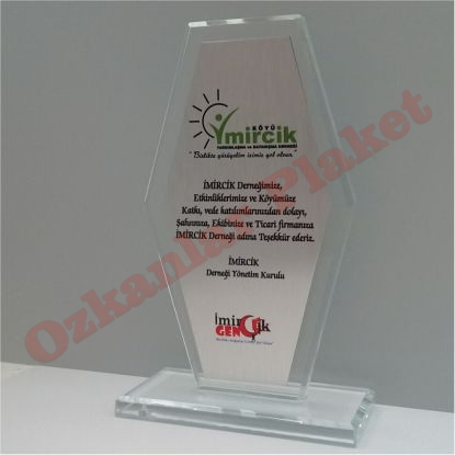 Kristal Plaket KOD: KP 33