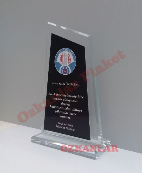 Kristal Plaket KOD: KP 34