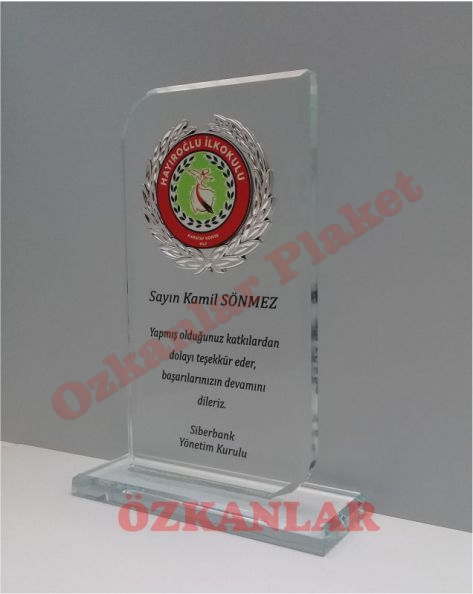 Kristal Plaket KOD: KP 36