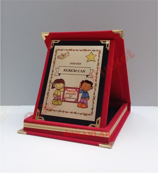 Kadife Kutulu Plaket KOD: PL 23