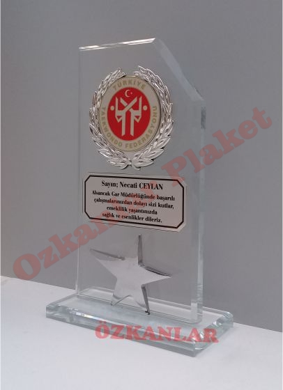 Kristal Plaket KOD: KP 37