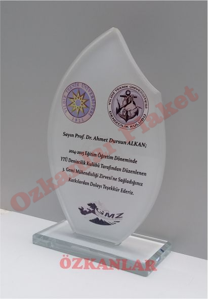 Kristal Plaket KOD: KP 10