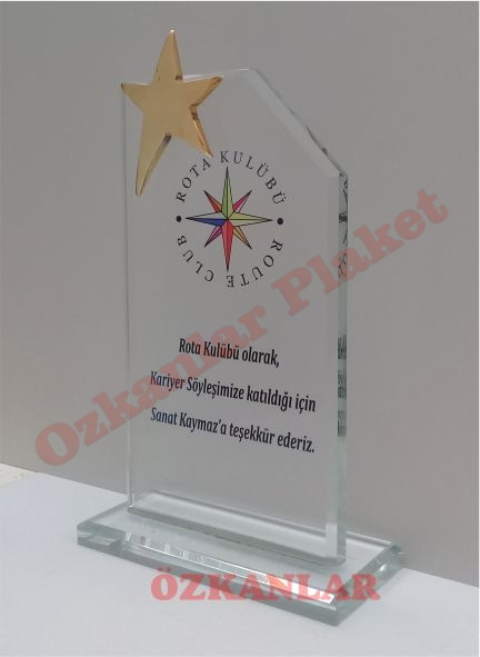 Kristal Plaket KOD: KP 22