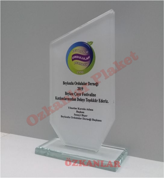 Kristal Plaket KOD: KP 20