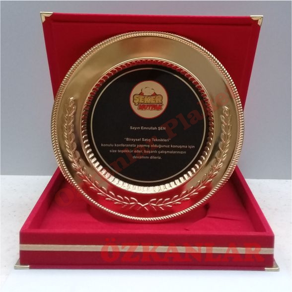 Alt?n Tabak Plaket KOD: ALT 2