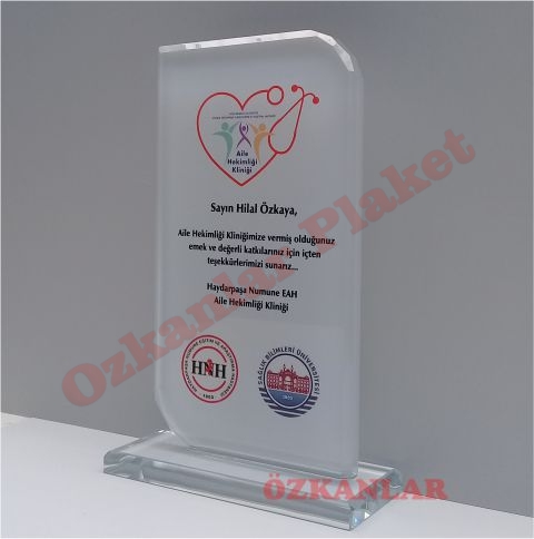 Kristal Plaket KOD: KP 23