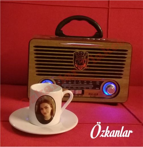 Bask?l? Kahve Fincan? KOD: KF 1