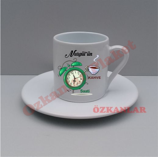 Bask?l? Kahve Fincan? KOD: KF 10