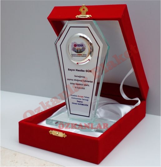 Kristal Plaket KOD: KP 39