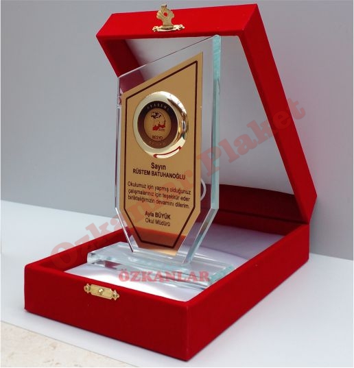 Kristal Plaket KOD: KP 40