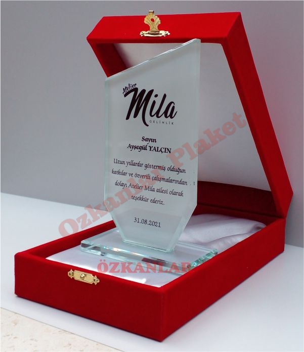 Kristal Plaket KOD: KP 1