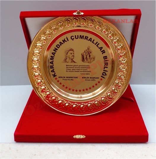 Alt?n Tabak Plaket KOD: ALT 6