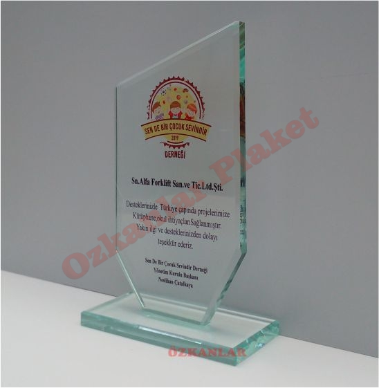 Kristal Plaket KOD: KP 44