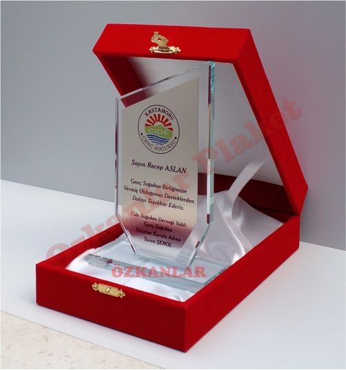 Kristal Plaket KOD: KP 41