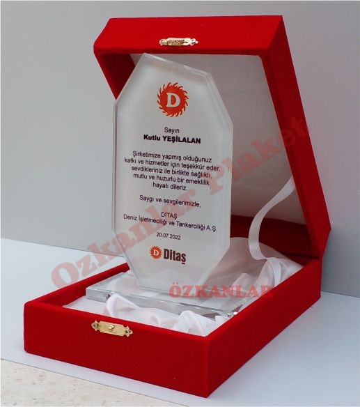 Kristal Plaket KOD: KP 46