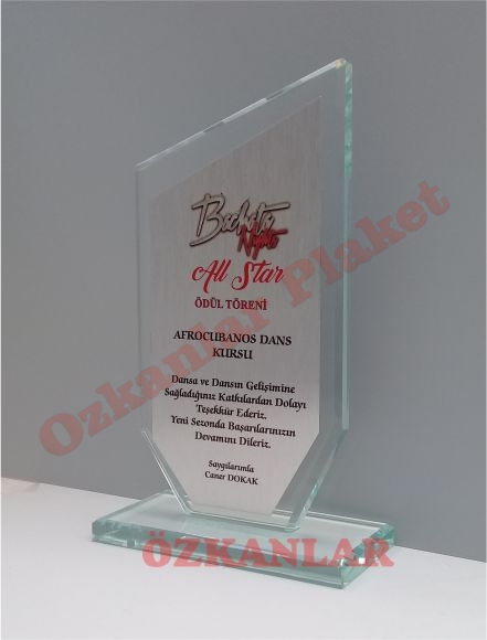 Kristal Plaket KOD: KP 32