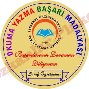 OKUMA BAYRAMI MADALYASI
